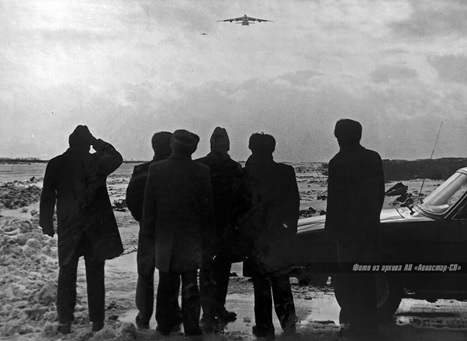 Первый полёт Ан-124 в Ульяновске
